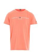 U Essential Tee S/S Tops T-shirts Short-sleeved  Tommy Hilfiger