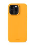 Silic Case Iph 14 Promax Mobilaccessoarer-covers Ph Cases Orange Holdi...