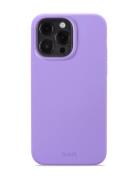 Silic Case Iph 14 Promax Mobilaccessoarer-covers Ph Cases Purple Holdi...