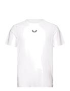 Ventilation Ss Training Tee Tops T-shirts Short-sleeved White Castore