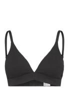 Organic Basics Core Triangle Bralette Svart