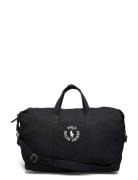 Polo Ralph Lauren Logo-Embroidered Canvas Duffel Svart