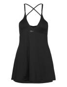Lux Strappy Dress Sport Short Dress Black Reebok Performance