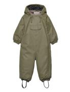 Wintersuit Evig Outerwear Coveralls Snow-ski Coveralls & Sets Green Wh...