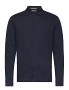 Fiere Ls Shirt M Tops Polos Long-sleeved Navy SNOOT