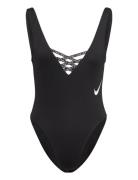 NIKE SWIM Nike W U-Back Piece Svart