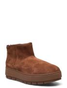 Cool Suede Snowboot Shoes Wintershoes Brown Tommy Hilfiger