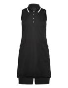 W Everyday Pique Dress Sport Short Dress Black PUMA Golf