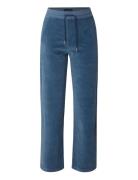 Leona Organic Cotton Velour Pants Bottoms Trousers Joggers Blue Lexing...