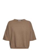 Yak Tee Designers T-shirts & Tops Short-sleeved Brown Filippa K