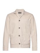 Errol Linen Workwear Overshirt Designers Overshirts Cream J. Lindeberg