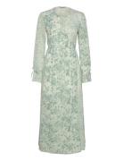 HOLZWEILER Valery Print Dress Grön