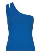Suncia-M Tops T-shirts & Tops Sleeveless Blue MbyM