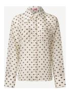 Berna Tops Shirts Long-sleeved White Custommade