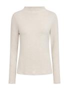 Sc-Biara Tops T-shirts & Tops Long-sleeved Cream Soyaconcept
