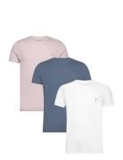 Tonic Ss Crew 3 Pk Tops T-shirts Short-sleeved White AllSaints