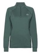 Sweatshirts Sport Sweat-shirts & Hoodies Sweat-shirts Green Lacoste