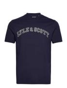 Lyle & Scott Collegiate T-Shirt Marinblå