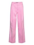Low Waist Trousers Bottoms Trousers Suitpants Pink Gina Tricot
