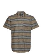 Bowling Anton Cotton Linen Shirt S/ Tops Shirts Short-sleeved Green Cl...