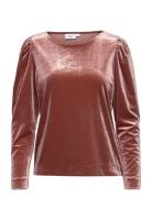 Im Sz Blouse Tops T-shirts & Tops Long-sleeved Red Saint Tropez