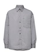 Evy Shirt Tops Shirts Long-sleeved Grey REMAIN Birger Christensen