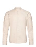 Lindbergh Oxford Manderin Superflex L/S Beige