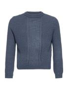 Cbokaren Pullover Tops Knitwear Pullovers Blue Costbart