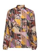 Nubianca Blouse Tops Blouses Long-sleeved Multi/patterned Nümph