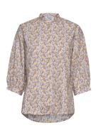 Berin Haddis 3/4 Shirt Aop Tops Blouses Long-sleeved Multi/patterned M...