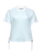 Always Original Laced T-Shirt Sport T-shirts & Tops Short-sleeved Blue...