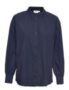 Pilsz Shirt Tops Shirts Long-sleeved Blue Saint Tropez