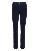 Mid-Rise Corduroy Trousers Bottoms Jeans Skinny Navy Esprit Casual