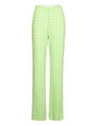 Flowy Printed Trousers Bottoms Trousers Straight Leg Multi/patterned M...