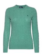 Cable-Knit Wool-Cashmere Sweater Tops Knitwear Jumpers Green Polo Ralp...