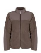 Phoebe Pile Jacket Sport Sweat-shirts & Hoodies Fleeces & Midlayers Br...