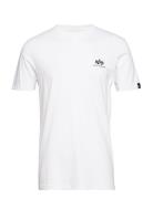 Basic T Small Logo Designers T-shirts Short-sleeved White Alpha Indust...