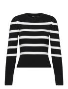 Onlsally L/S Puff Pullover Knt Noos Tops Knitwear Jumpers Black ONLY