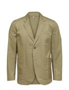 Slhreg-Loik Blz W Suits & Blazers Blazers Single Breasted Blazers Gree...