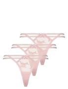 3-Pack String R Stringtrosa Underkläder Multi/patterned Hunkemöller