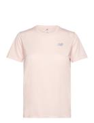 Athletics T-Shirt Sport T-shirts & Tops Short-sleeved Pink New Balance