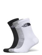 Multi Sport Cush Crew Sock 3P Sport Socks Regular Socks White The Nort...