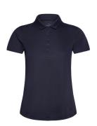 W Pure Ss Polo Tops T-shirts & Tops Polos Navy PUMA Golf