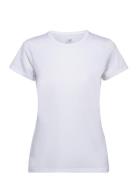 Core Run Short Sleeve Sport T-shirts & Tops Short-sleeved White New Ba...