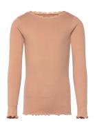 T-Shirt Long-Sleeve Tops T-shirts Long-sleeved T-shirts Orange Sofie S...