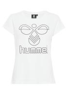 Hmlsenga T-Shirt S/S Sport T-shirts & Tops Short-sleeved White Hummel