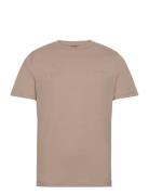 Essential Tee Tops T-shirts Short-sleeved Beige Hackett London