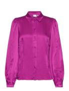 Nuyasmin Shirt Tops Shirts Long-sleeved Pink Nümph