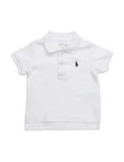 Ralph Lauren Baby Soft Cotton Polo Shirt Vit