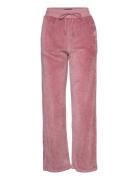 Leona Organic Cotton Velour Pants Bottoms Trousers Joggers Pink Lexing...